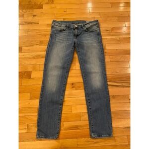Mavi Emma Slim Boyfriend Jeans Distressed Denim Casual Everyday‎ Size 28